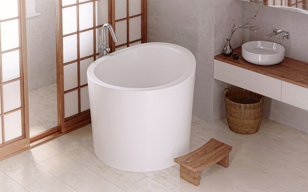 Aquatica True Ofuro Mini Baignoire Japonaise Chauffée Tranquillité (220/240V/50/60Hz USA/International) picture № 0