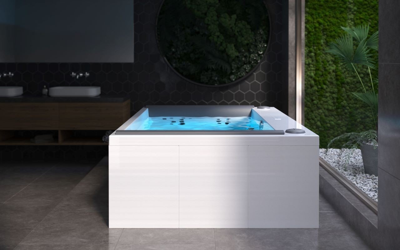 Aquatica Baignoire Downtown HydroRelax Pro Avec Panneaux Composites Blancs (220-240V/50/60Hz) picture № 0