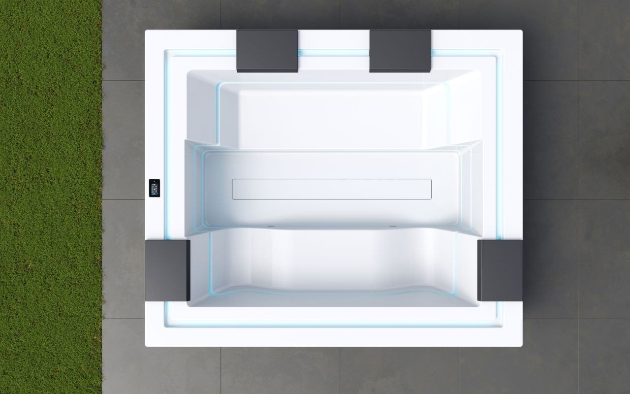 Aquatica Vibe Freestanding DurateX Spa With Maridur Panels05