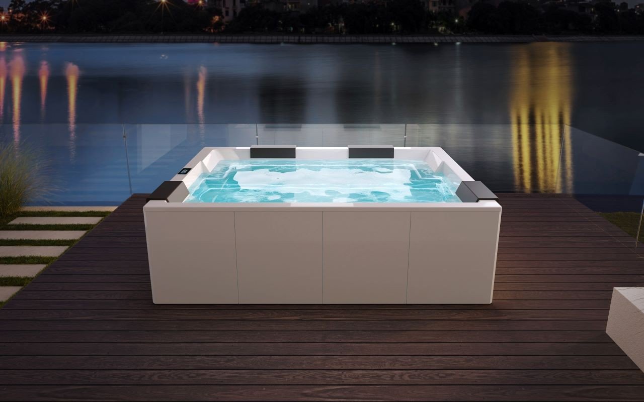 Aquatica Vibe Spa Avec Panneaux Composites Blancs (220-240V/50/60Hz) picture № 0