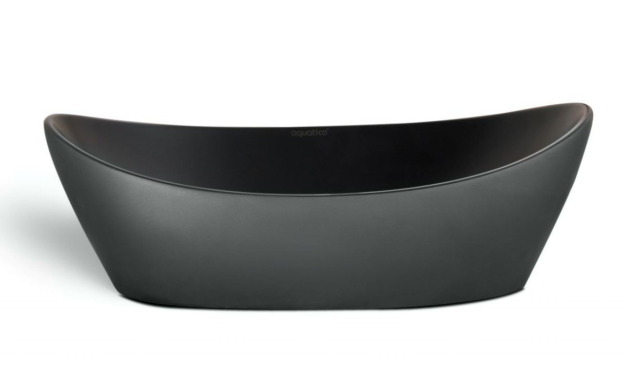 Aquatica Luna Gunmetal-Blck Lavabo en Pierre picture № 0