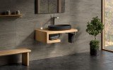 Aquatica Signature 90 Oak Wood Bathroom Vanity01