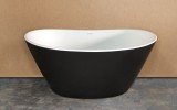 Aquatica Luna Grey Brown White Freestanding Solid Surface Bathtub02