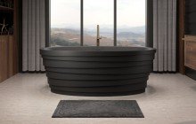 Baignoires en Surface Solide Noir picture № 3