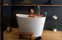 Aquatica True Ofuro Tranquility Heated Japanese Bathtub US version 110V 60Hz 01 (web)