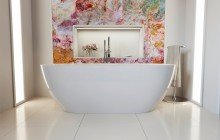 Gloria Wht Freestanding Acrylic Bathtub 1 web