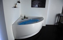 Olivia Relax Corner Acrylic Air Massage Bathtub by Aquatica web DSC2674